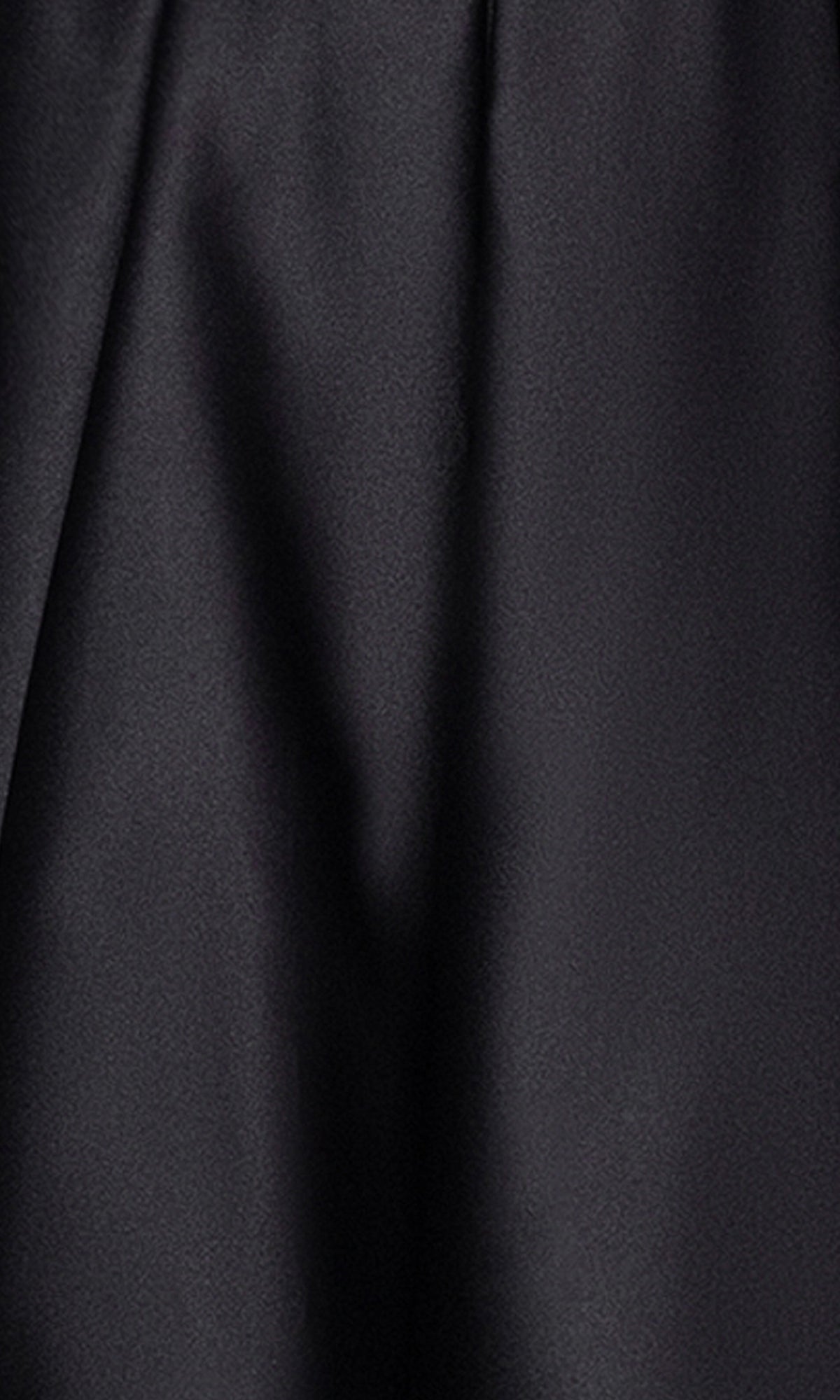 A close-up highlights the soft folds and matte texture of the Cut-Out Black Mini Hoco Dress: Blondie Nites 5605BN, showcasing its elegant black design for homecoming.